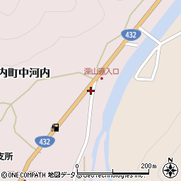 広島県東広島市河内町中河内1412周辺の地図