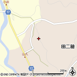 島根県鹿足郡津和野町田二穂832周辺の地図