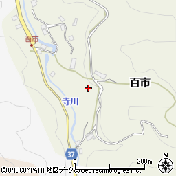 奈良県桜井市百市周辺の地図