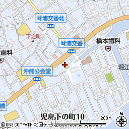 ネッツトヨタ岡山　児島店周辺の地図
