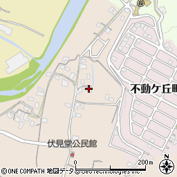 大阪府富田林市伏見堂502-2周辺の地図