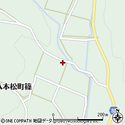 広島県東広島市八本松町篠377周辺の地図