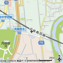 三重県伊勢市楠部町乙-37周辺の地図