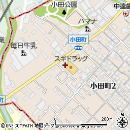 スギ薬局　和泉小田店周辺の地図