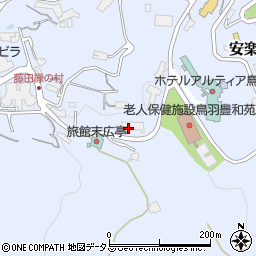 伊勢志摩の波音　海楼周辺の地図