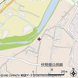 大阪府富田林市伏見堂202-2周辺の地図
