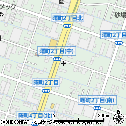 なか卯福山曙店周辺の地図