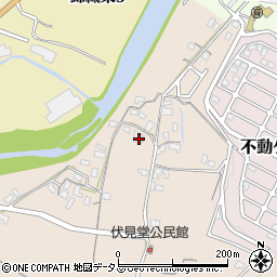 大阪府富田林市伏見堂206-1周辺の地図