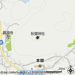 秋葉神社周辺の地図
