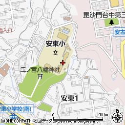 広島市立安東小学校周辺の地図