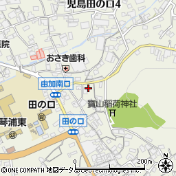 宮武精肉店周辺の地図