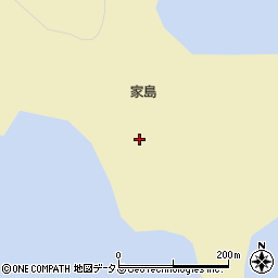 家島周辺の地図