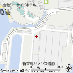 サノヤス造船株式会社　水島製造所総務部安全環境課周辺の地図