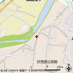 大阪府富田林市伏見堂203-2周辺の地図