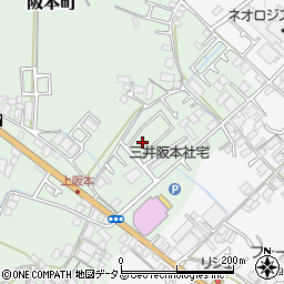 阪本3号公園周辺の地図