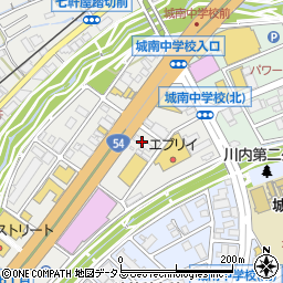 ネクサスエナジー株式会社　セルフ広島インターＳＳ周辺の地図
