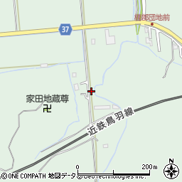 三重県伊勢市楠部町乙-1065周辺の地図