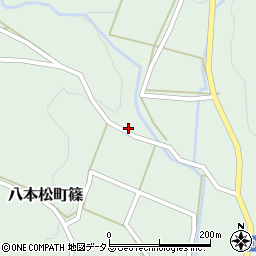 広島県東広島市八本松町篠385周辺の地図