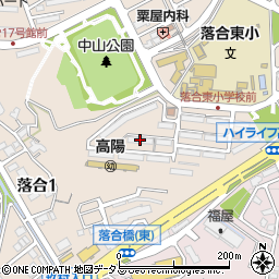県営高陽住宅１３号棟周辺の地図