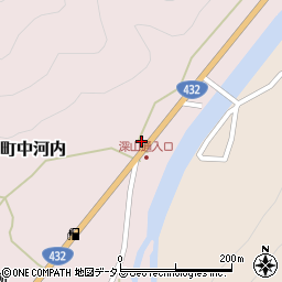 広島県東広島市河内町中河内1442-1周辺の地図