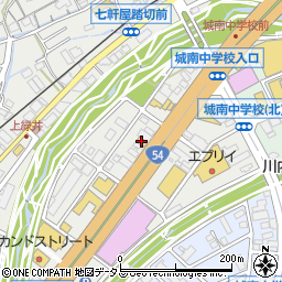 ライダースショップ広島緑井店周辺の地図