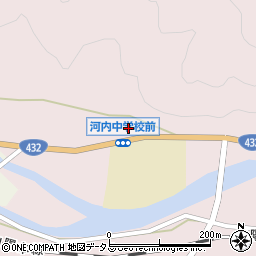 広島県東広島市河内町中河内1763周辺の地図