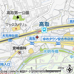 高取葬祭会館周辺の地図