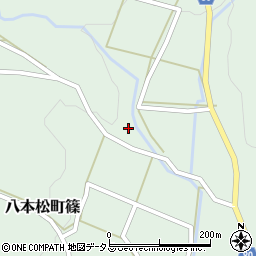 広島県東広島市八本松町篠386周辺の地図