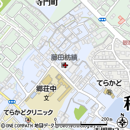 藤田紡績周辺の地図