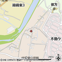 大阪府富田林市伏見堂42-1周辺の地図