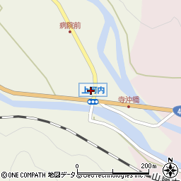 広島県東広島市河内町上河内197周辺の地図