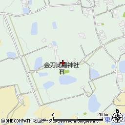 兵庫県淡路市新村437周辺の地図
