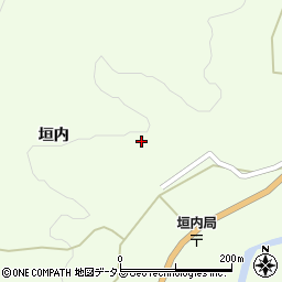 広島県三原市八幡町垣内184周辺の地図