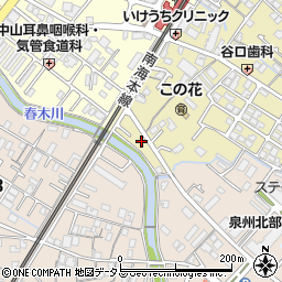 大阪府岸和田市春木旭町1-11周辺の地図