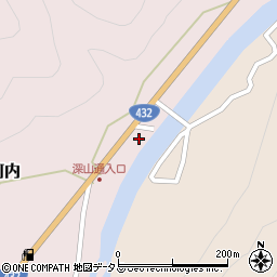 広島県東広島市河内町中河内1464周辺の地図