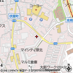 梅田クリニック周辺の地図