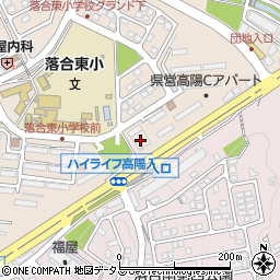 ＮＴＴ西日本高陽ビル周辺の地図