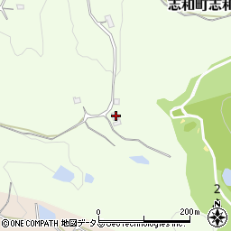 広島県東広島市志和町志和西222周辺の地図