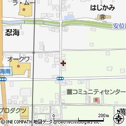 安川自動車整備工場周辺の地図