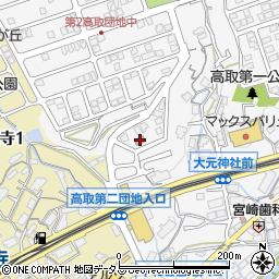 広島市高長集会所周辺の地図
