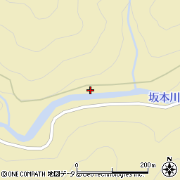 坂本川周辺の地図