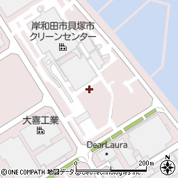 大阪府岸和田市岸之浦町周辺の地図