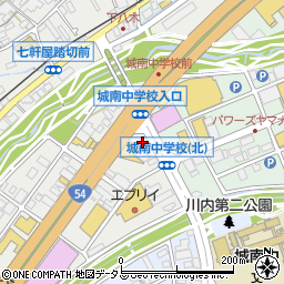 ちから 八木店周辺の地図