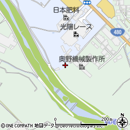 大阪府和泉市芦部町43周辺の地図