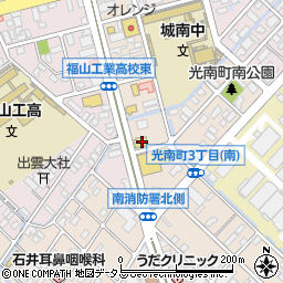 ガスト福山光南店周辺の地図