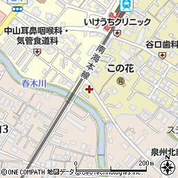 大阪府岸和田市春木旭町1-8周辺の地図