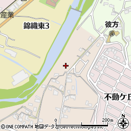 大阪府富田林市伏見堂25-17周辺の地図