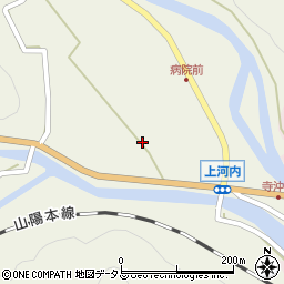 広島県東広島市河内町上河内296周辺の地図
