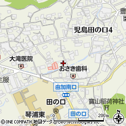株式会社畑山染工場周辺の地図