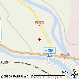 広島県東広島市河内町上河内292周辺の地図